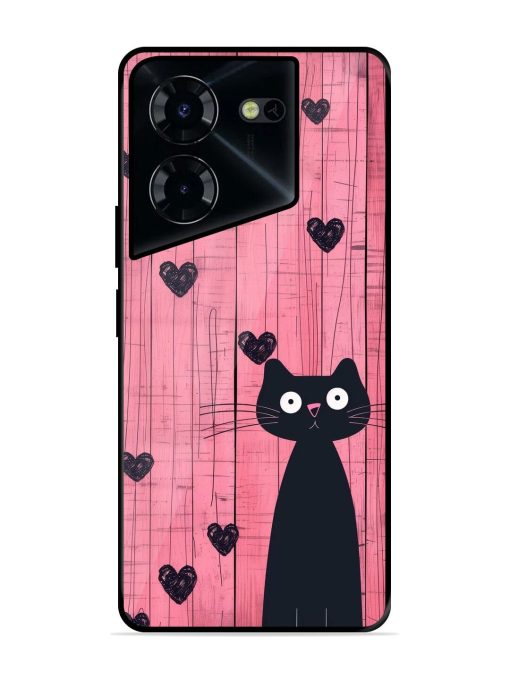 Feline Valentine'S Day Glossy Soft Edge Case for Tecno Pova 5 Pro (5G) Chachhi