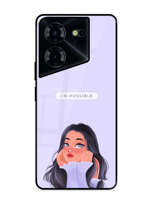 Im Possible Glossy Soft Edge Case for Tecno Pova 5 Pro (5G) Chachhi