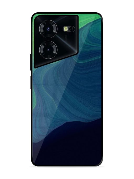 Oceanic Dreams Glossy Soft Edge Case for Tecno Pova 5 Pro (5G) Chachhi