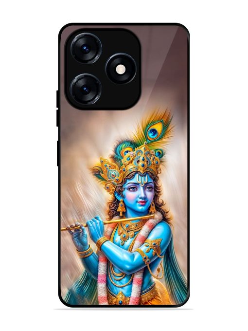 Divine Krishna Glossy Soft Edge Case for Tecno Spark 10 (4G) Chachhi