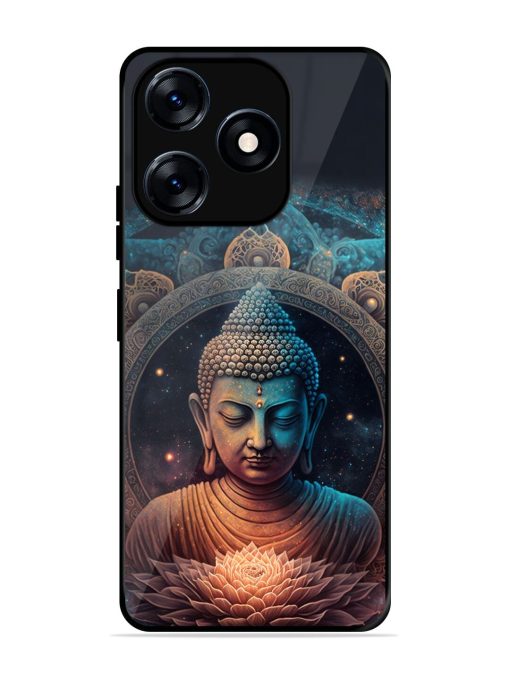 The Buddha Art Glossy Soft Edge Case for Tecno Spark 10 (4G) Chachhi