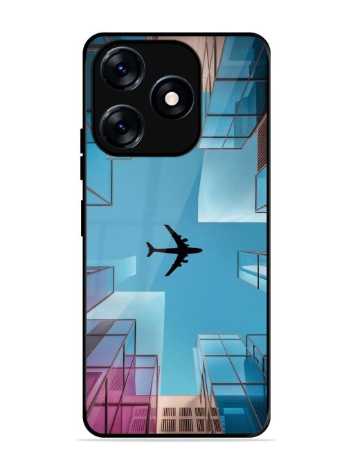 Urban Flightpath Glossy Soft Edge Case for Tecno Spark 10 (4G) Chachhi