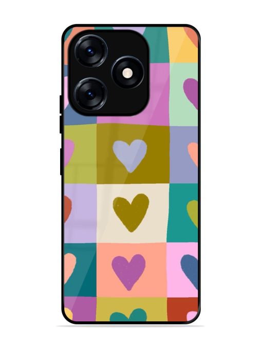 Box Of Hearts Glossy Soft Edge Case for Tecno Spark 10 (4G)