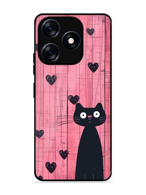 Feline Valentine'S Day Glossy Soft Edge Case for Tecno Spark 10 (4G) Chachhi