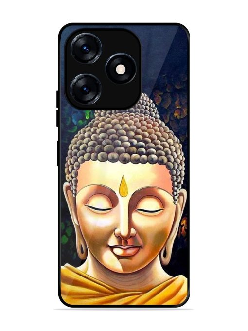 Buddha Face Glossy Soft Edge Case for Tecno Spark 10 (4G) Chachhi