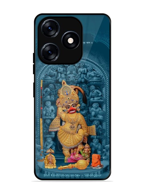 Divine Grace Of Shri Kashtabhanjandev Glossy Soft Edge Case for Tecno Spark 10 (4G) Chachhi