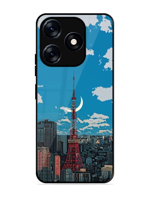 Tokyo Twilight Glossy Soft Edge Case for Tecno Spark 10 (5G)