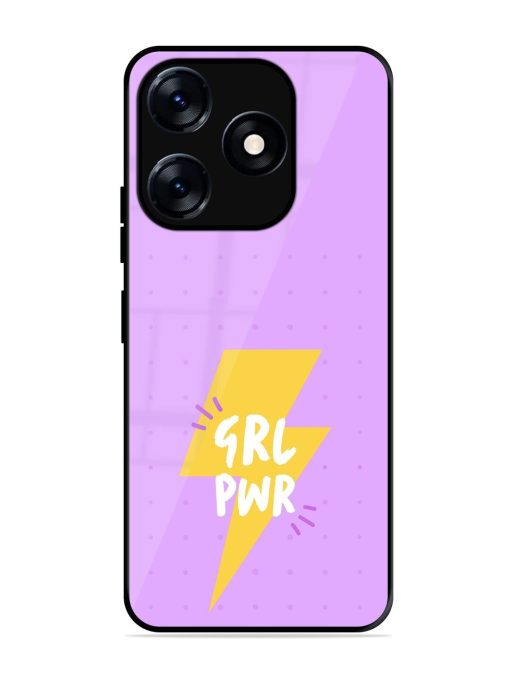 Girl Power Spark Glossy Soft Edge Case for Tecno Spark 10 (5G)