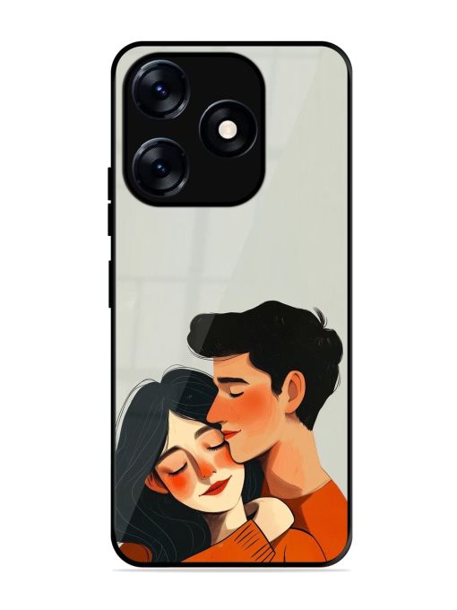 Craft Couples Glossy Soft Edge Case for Tecno Spark 10 (5G)