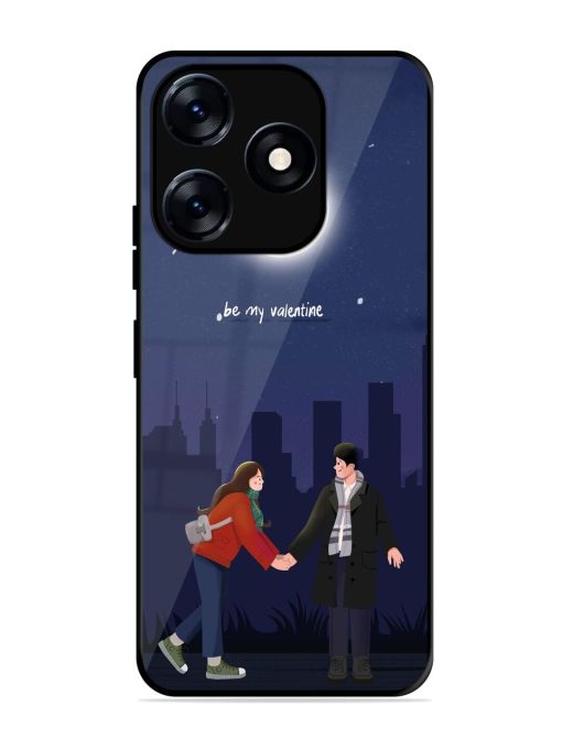 Moonlight Proposal Glossy Soft Edge Case for Tecno Spark 10 (5G)