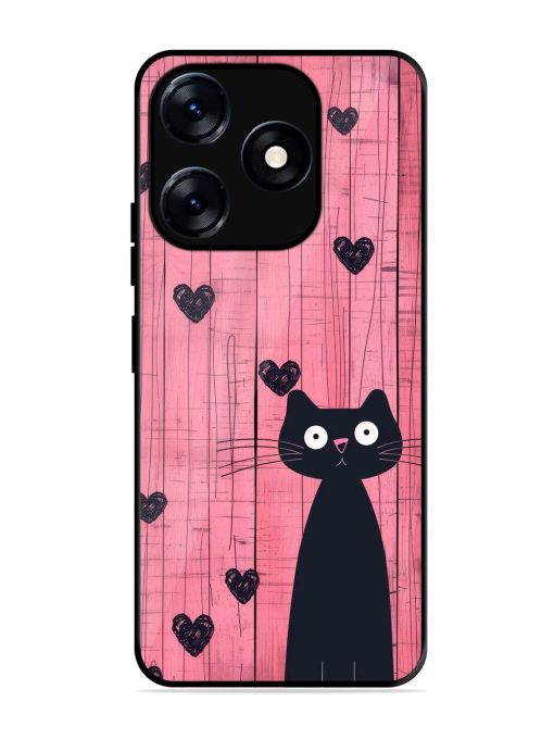 Feline Valentine'S Day Glossy Soft Edge Case for Tecno Spark 10 (5G)