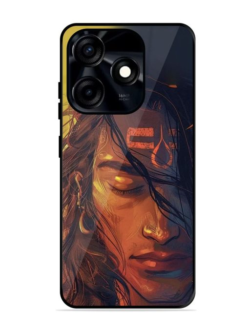 Tranquil Shiva Glossy Soft Edge Case for Tecno Spark 10C Chachhi