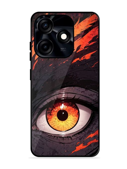 Inferno Gaze Glossy Soft Edge Case for Tecno Spark 10C Chachhi