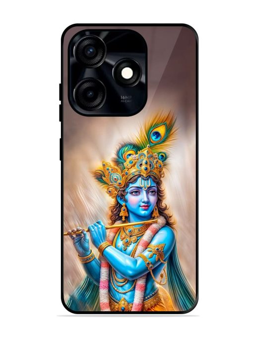 Divine Krishna Glossy Soft Edge Case for Tecno Spark 10C Chachhi