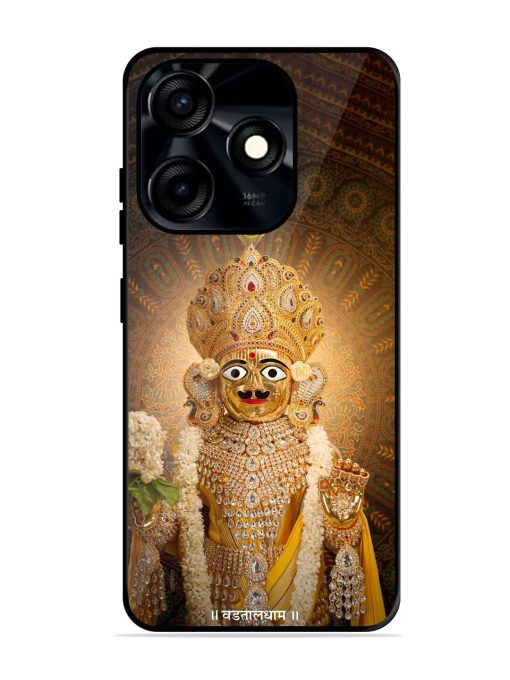 Hare Krishna Maharaj Glossy Soft Edge Case for Tecno Spark 10C Chachhi