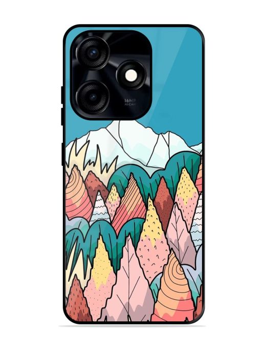 Mountain Dreamscape Glossy Soft Edge Case for Tecno Spark 10C Chachhi