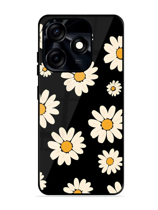 Daisies In The Night Glossy Soft Edge Case for Tecno Spark 10C Chachhi