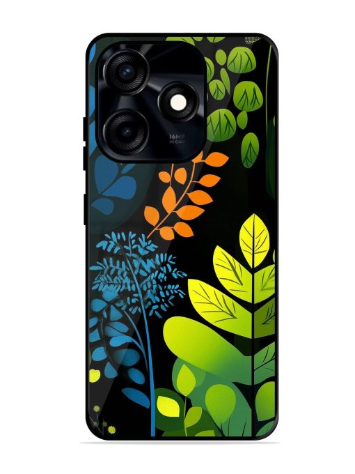 Midnight Garden Glossy Soft Edge Case for Tecno Spark 10C Chachhi