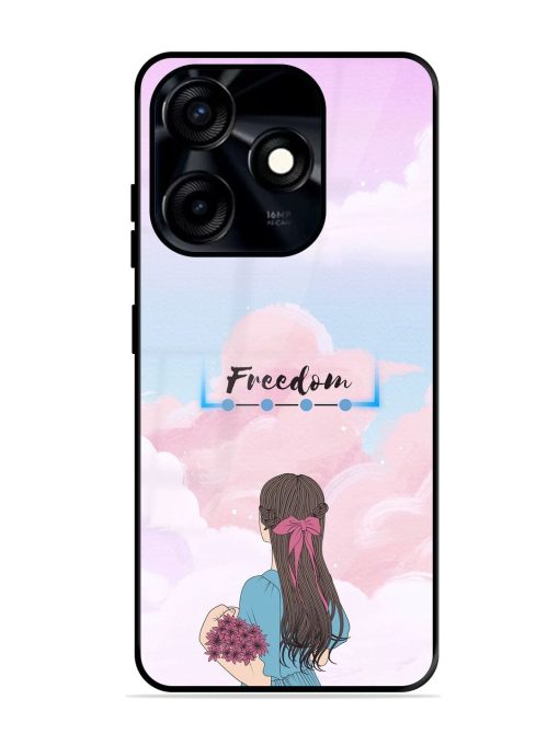 Skyward Dreams Glossy Soft Edge Case for Tecno Spark 10C Chachhi