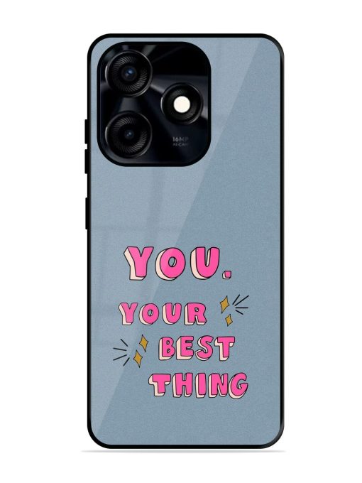 Self-Love Sparkles Glossy Soft Edge Case for Tecno Spark 10C Chachhi