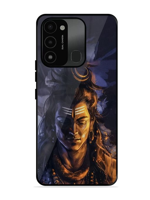 Lord Shiva Glossy Soft Edge Case for Tecno Spark 8C Chachhi