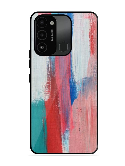 Colorful Chaos Glossy Soft Edge Case for Tecno Spark 8C Chachhi