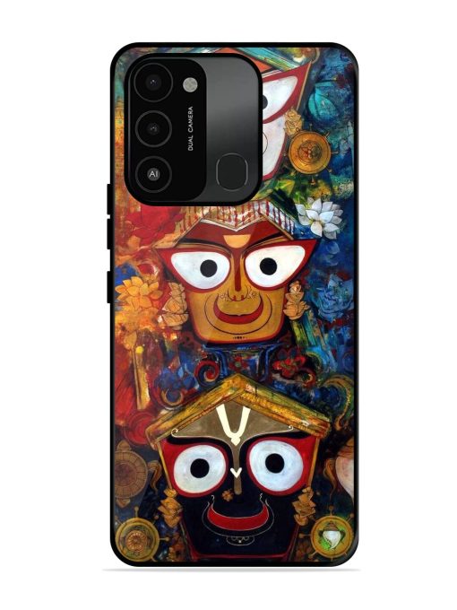 Lord Jagannath Glossy Soft Edge Case for Tecno Spark 8C Chachhi