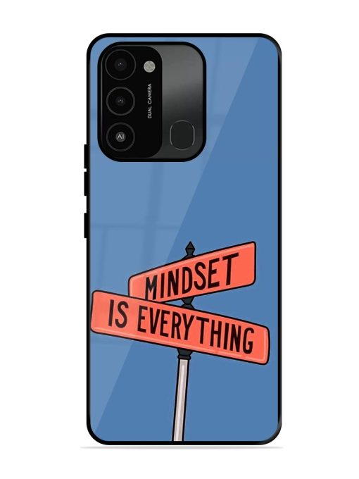 Mindset Matters Glossy Soft Edge Case for Tecno Spark 8C