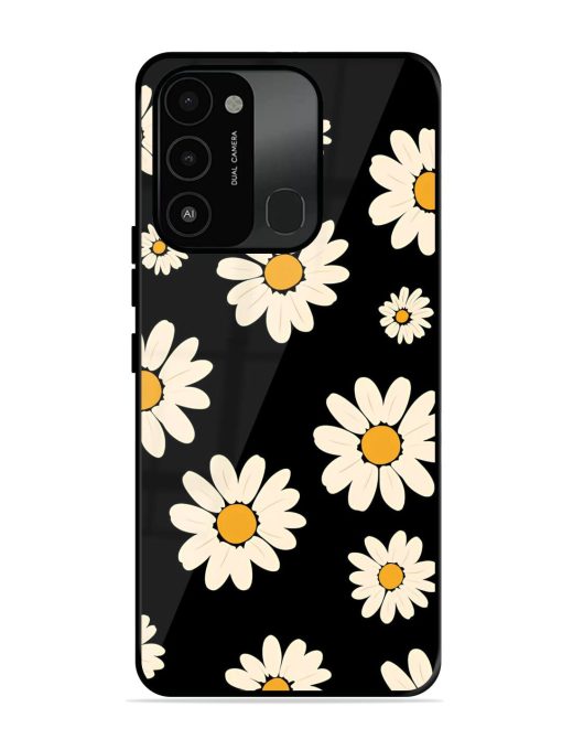 Daisies In The Night Glossy Soft Edge Case for Tecno Spark 8C Chachhi