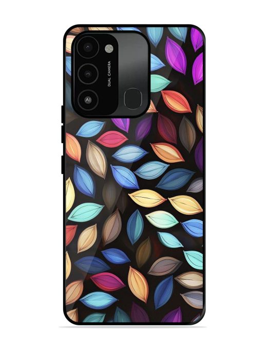 Colorful Kaleidoscope Glossy Soft Edge Case for Tecno Spark 8C Chachhi