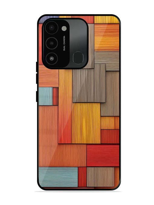 Woodsy Wonders Glossy Soft Edge Case for Tecno Spark 8C Chachhi