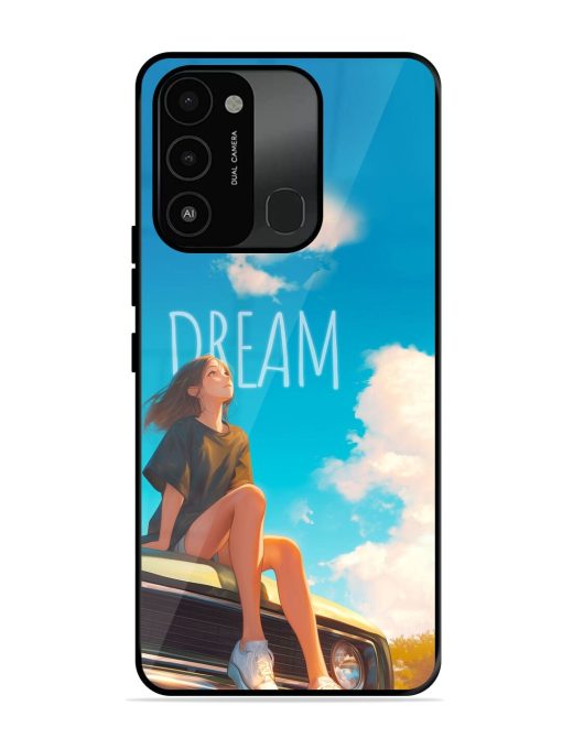 Girly Dream Art Glossy Soft Edge Case for Tecno Spark Go (2022) Chachhi