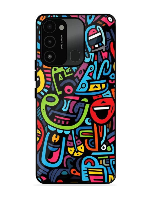 Doodlephoria Glossy Soft Edge Case for Tecno Spark Go (2022) Chachhi