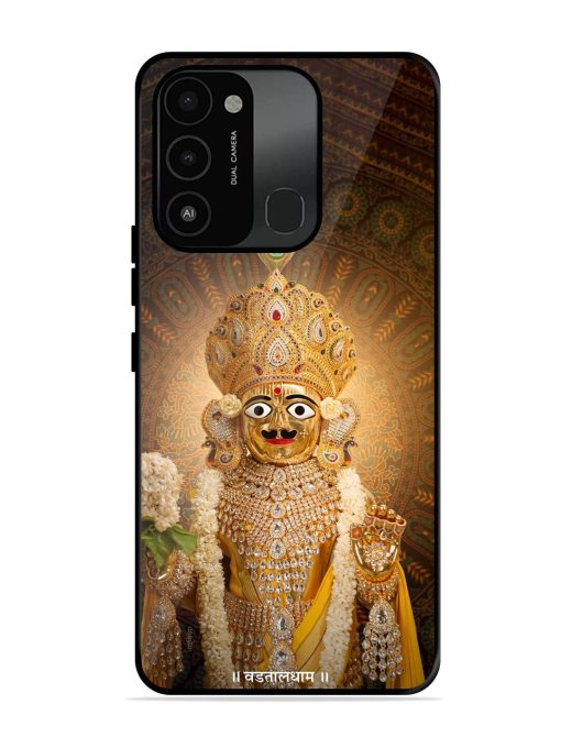 Hare Krishna Maharaj Glossy Soft Edge Case for Tecno Spark Go (2022) Chachhi