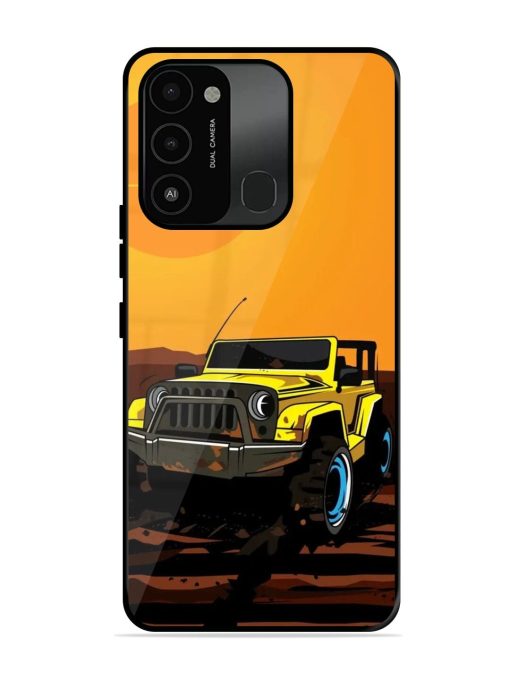 Sunset Cruise Glossy Soft Edge Case for Tecno Spark Go (2022) Chachhi