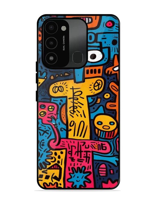 Doodletopia Glossy Soft Edge Case for Tecno Spark Go (2022) Chachhi