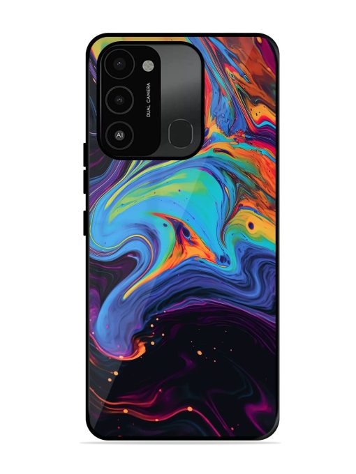 Liquid Dreamscape Glossy Soft Edge Case for Tecno Spark Go (2022) Chachhi