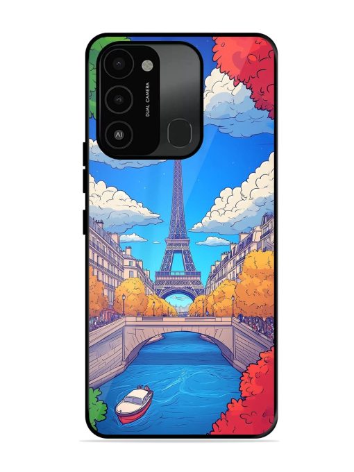 Parisian Panorama Glossy Soft Edge Case for Tecno Spark Go (2022) Chachhi