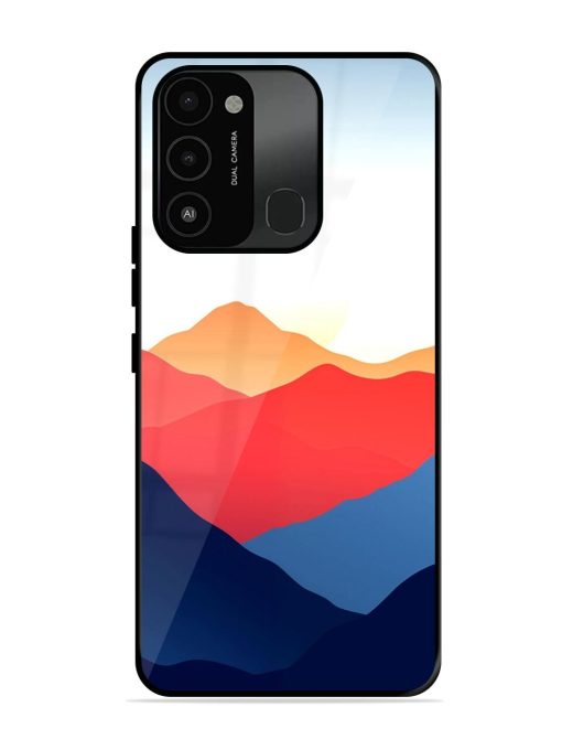 Sunset Peaks Glossy Soft Edge Case for Tecno Spark Go (2022)