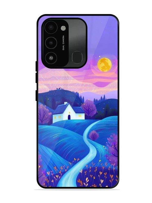 Moonlit Meadow Glossy Soft Edge Case for Tecno Spark Go (2022) Chachhi