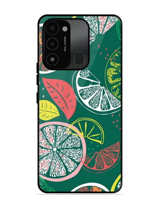 Citrus Symphony Glossy Soft Edge Case for Tecno Spark Go (2022) Chachhi