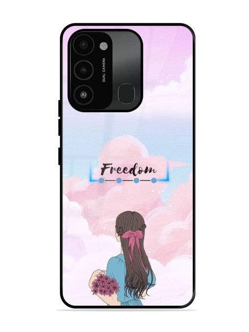 Skyward Dreams Glossy Soft Edge Case for Tecno Spark Go (2022) Chachhi