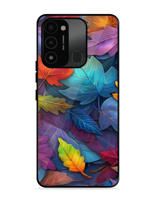 Autumn'S Embrace Glossy Soft Edge Case for Tecno Spark Go (2022)