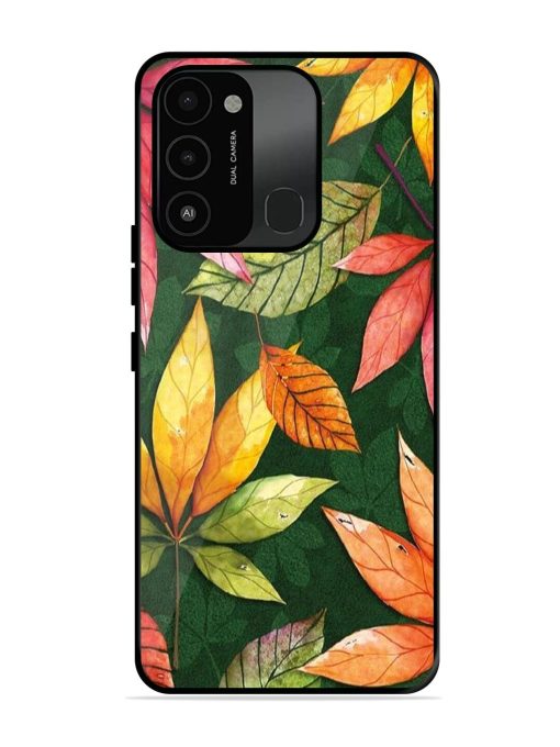 Autumn'S Embrace Glossy Soft Edge Case for Tecno Spark Go (2022) Chachhi