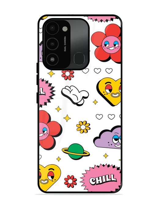 Whimsical Wonderland Glossy Soft Edge Case for Tecno Spark Go (2022) Chachhi