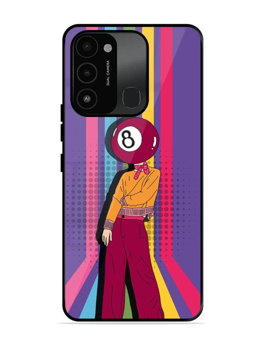 Eight Ball Fashionista Glossy Soft Edge Case for Tecno Spark Go (2022) Chachhi