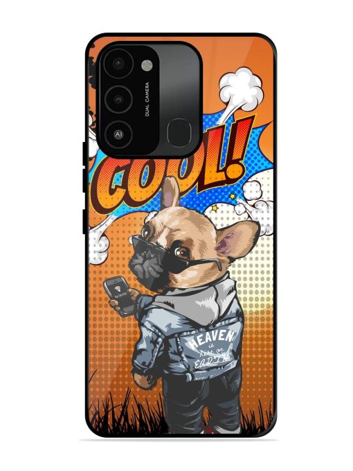 Cool Pup Glossy Soft Edge Case for Tecno Spark Go (2022) Chachhi