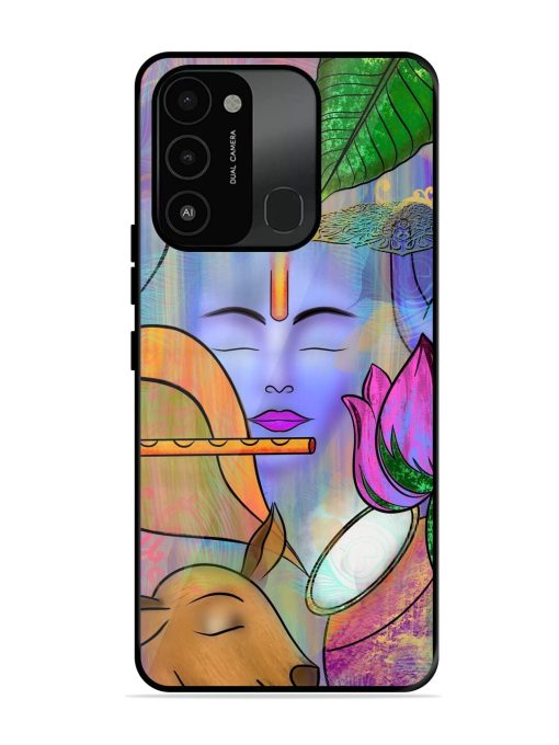 Divine Serenity Glossy Soft Edge Case for Tecno Spark Go (2022) Chachhi