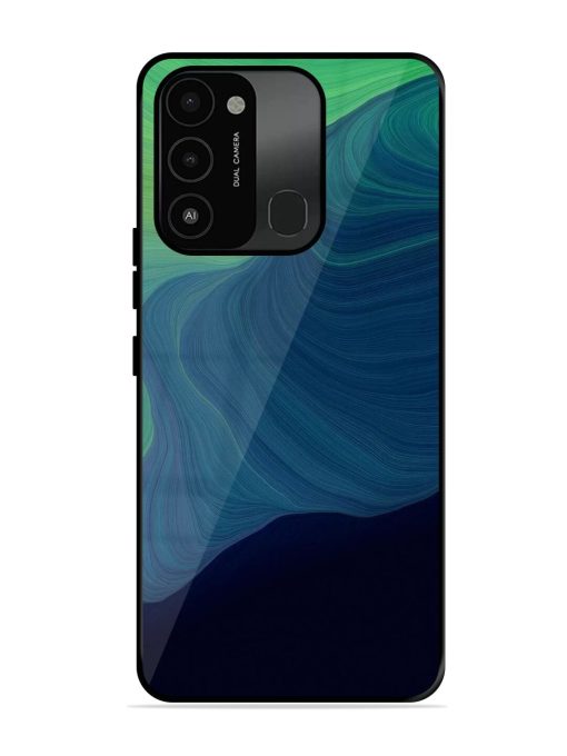 Oceanic Dreams Glossy Soft Edge Case for Tecno Spark Go (2022) Chachhi