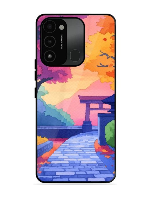 Autumnal Serenity Glossy Soft Edge Case for Tecno Spark Go (2022) Chachhi